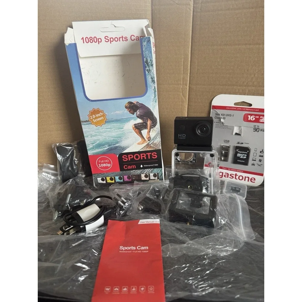 Sports Cam Video Camera 2.0